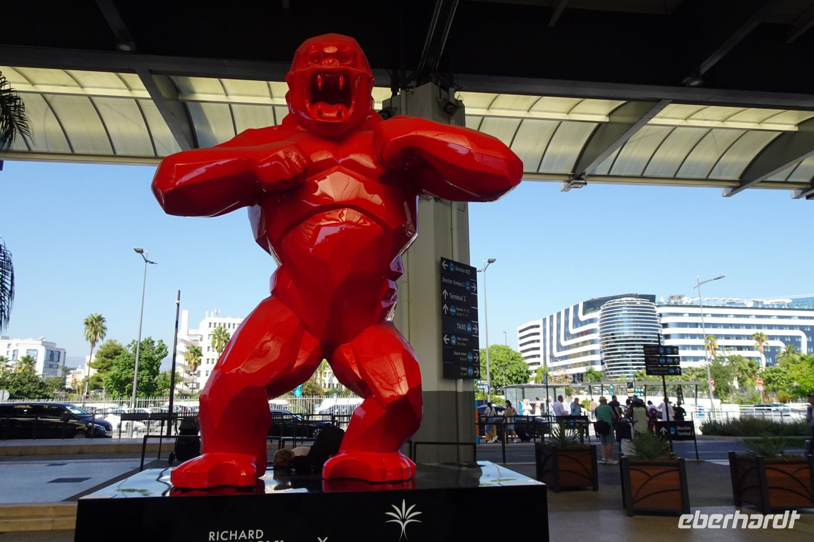 Tag 1 02.10.2023  Ankunft in Nizza, Gorilla von Orlinski