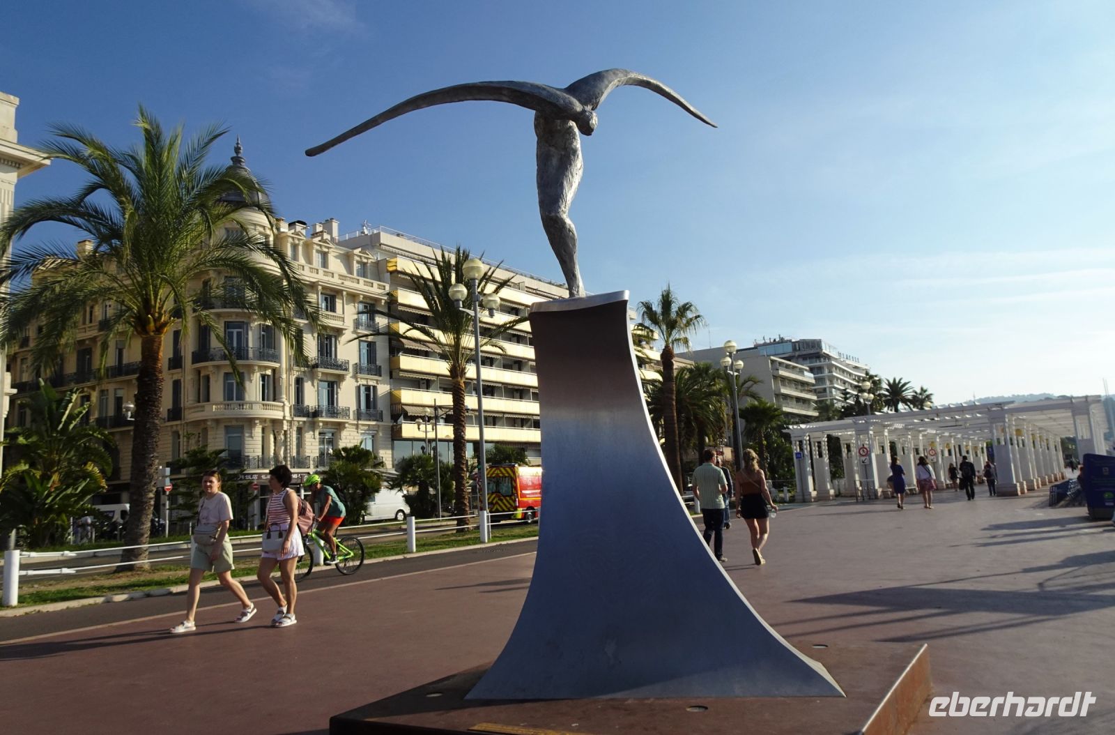 Tag 2 03.10.2023 Nizza, l´ange de la baie, Jean Marie Fondacaro