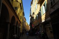 Tag 2 03.10.2023 Gassen in der Altstadt von Nizza