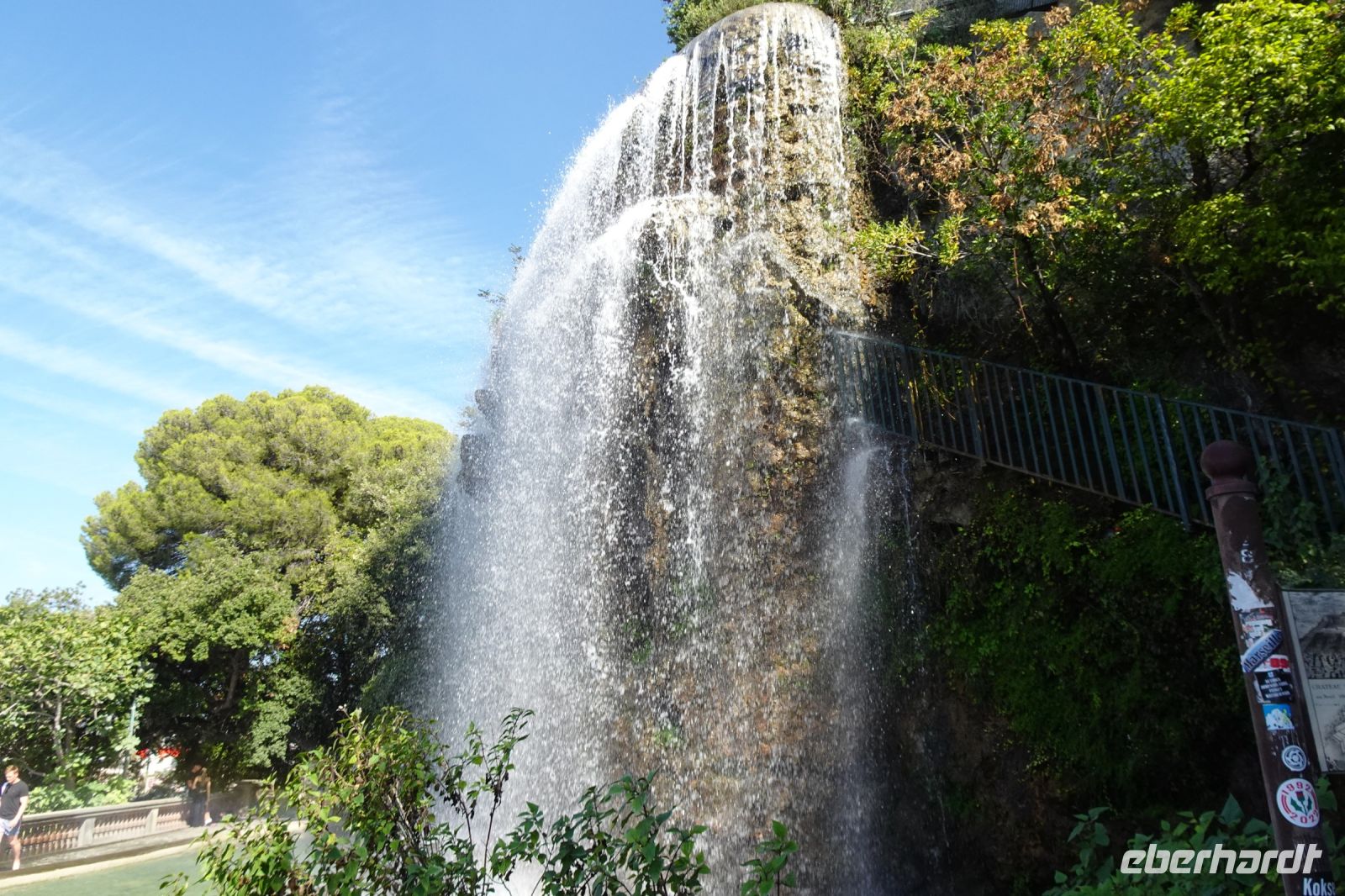 Tag 2 03.10.2023 Wasserfall auf dem Schlossberg, Nizza