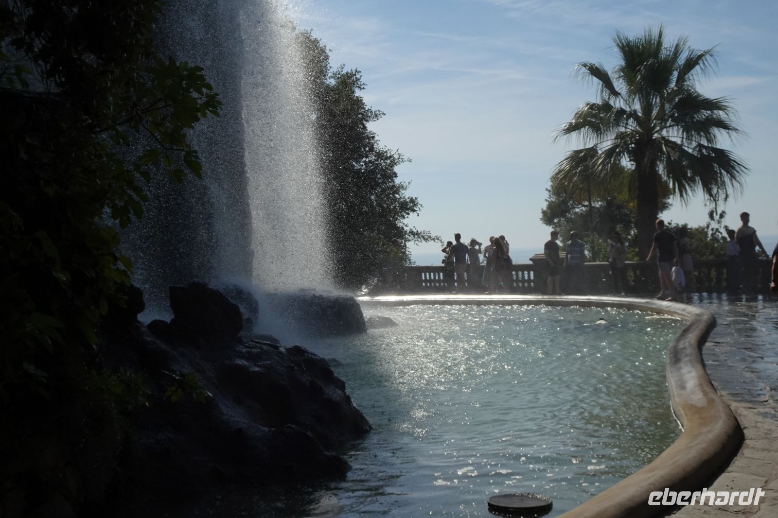 Tag 2 03.10.2023  Wasserfall auf dem Schlossberg, Nizza
