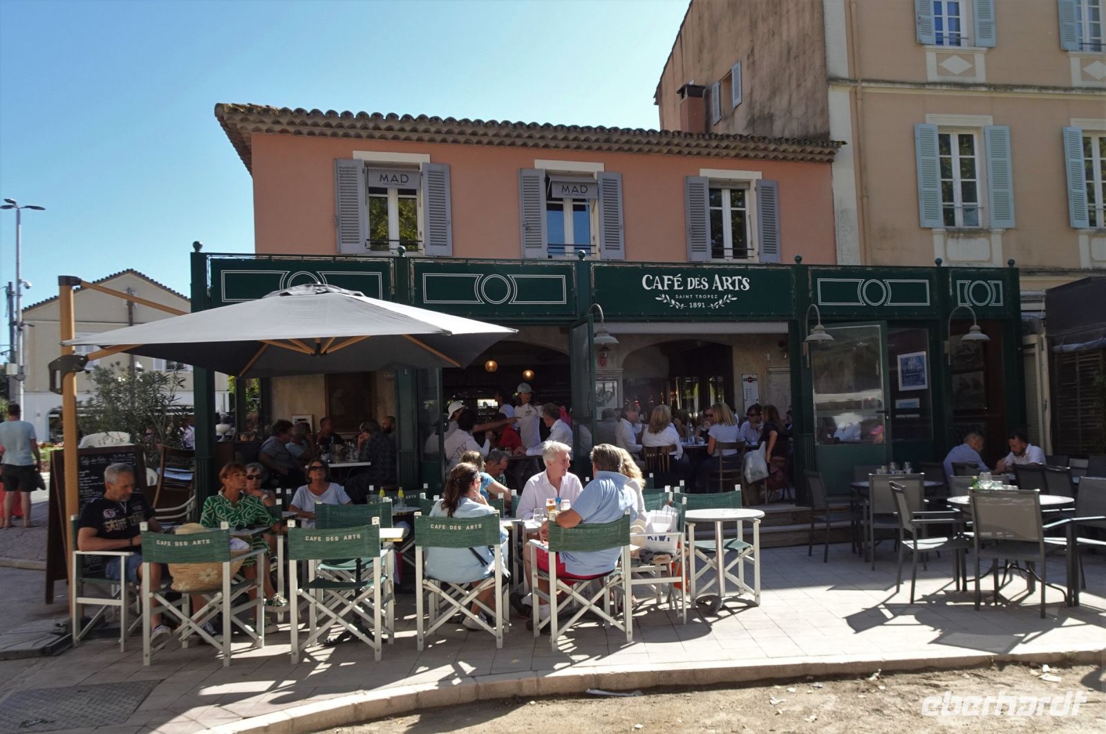Tag 6 07.10.2023 St. Tropez, Cafe des Arts