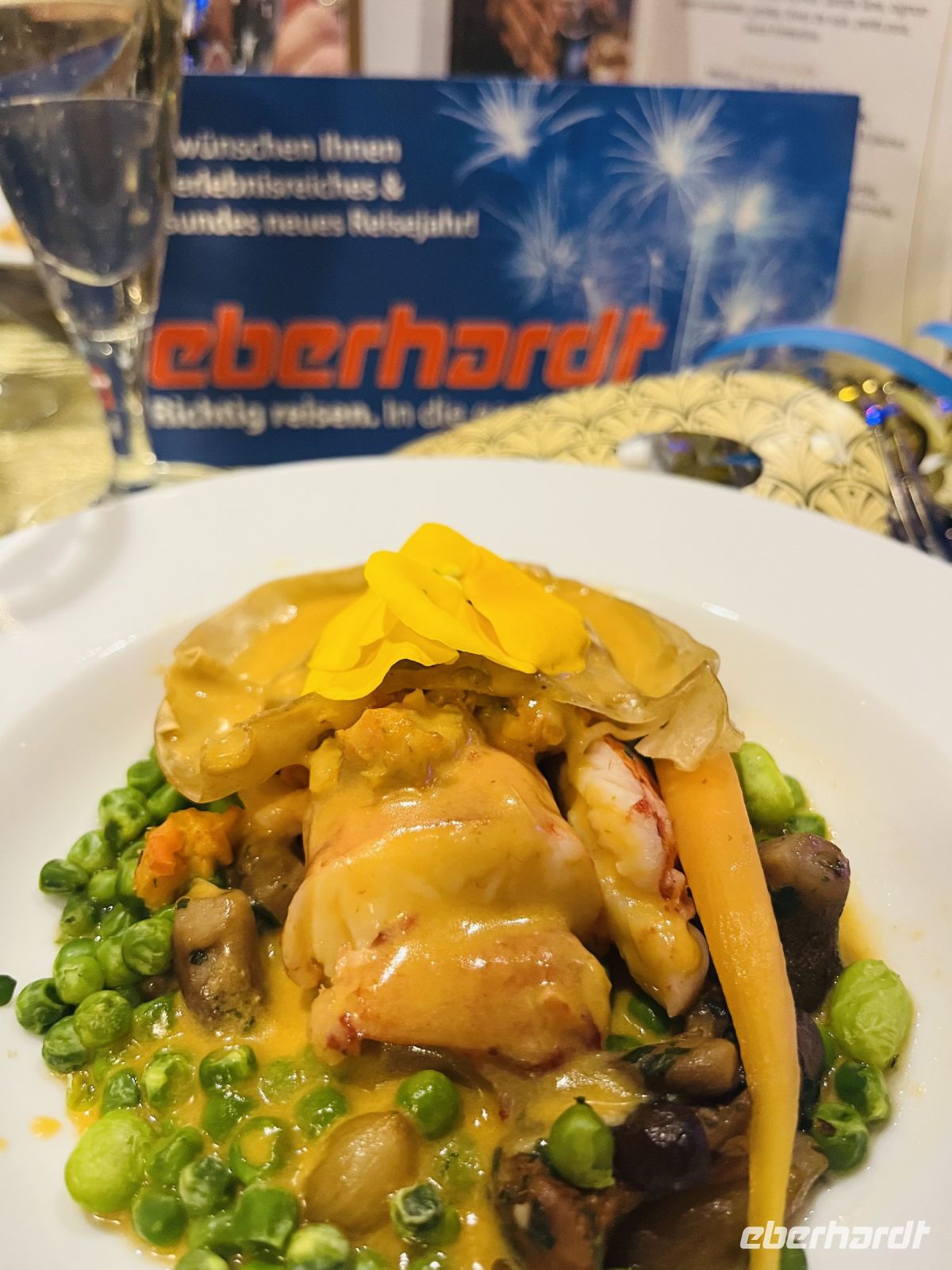 Vorspeise im Casino Ruhl - Hummer