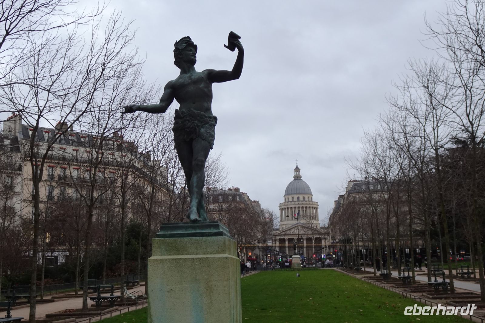 Tag 1, 28.12.2023 Entdeckungsspaziergang im Parc du Luxembourg