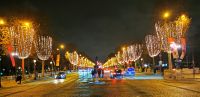 Tag 2, 29.12.2023  Champs Élysées by night