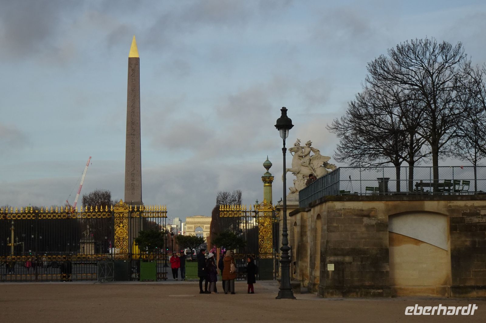 Tag 2, 29.12.2023 Spaziergang über die Place de la Concorde