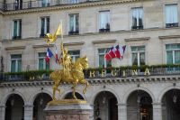 Tag 2, 29.12.2023 Denkmal für Jehanne d´Arc