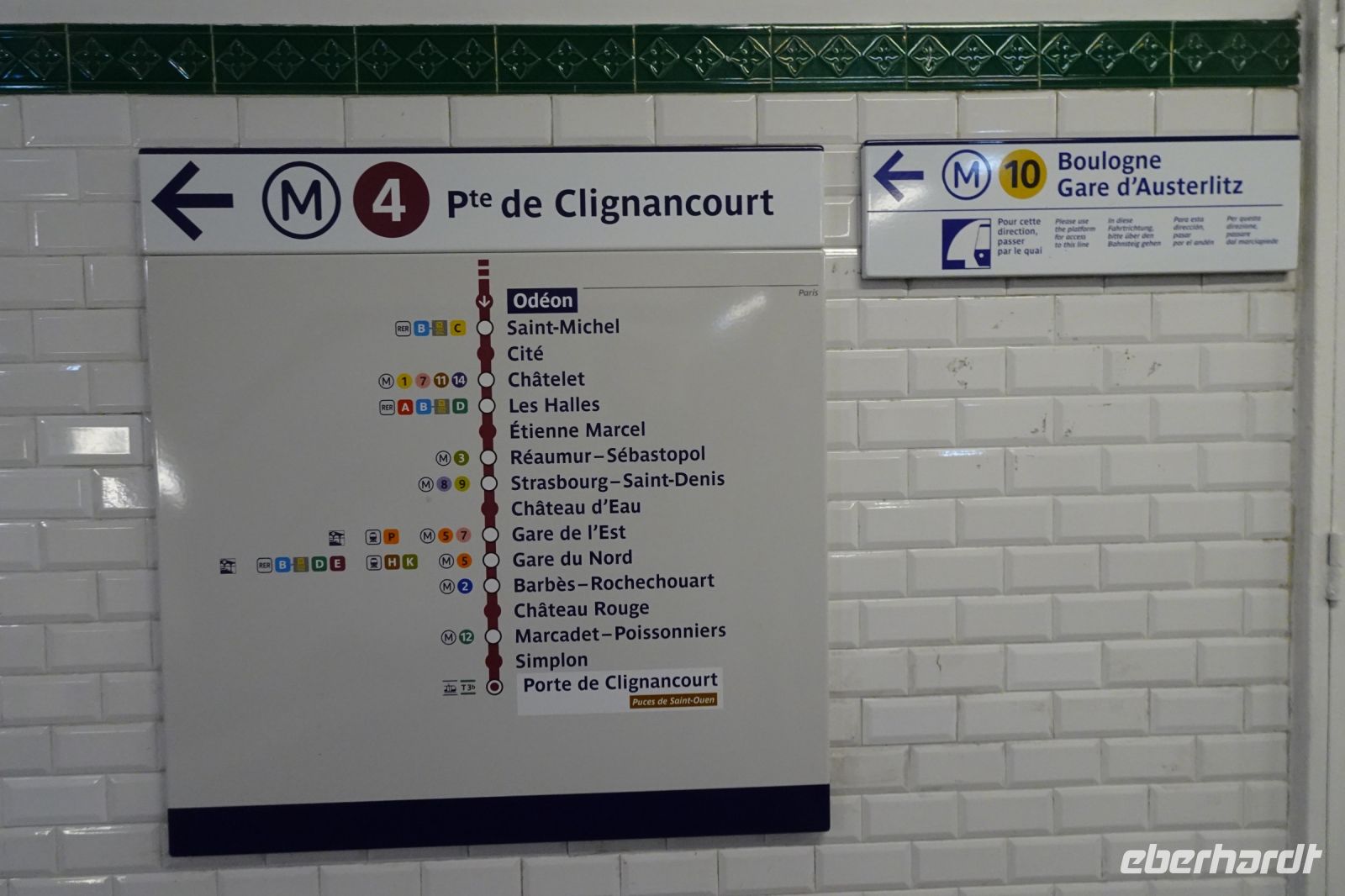 Tag 3, 30.12.2023 Unterwegs mit der Métro