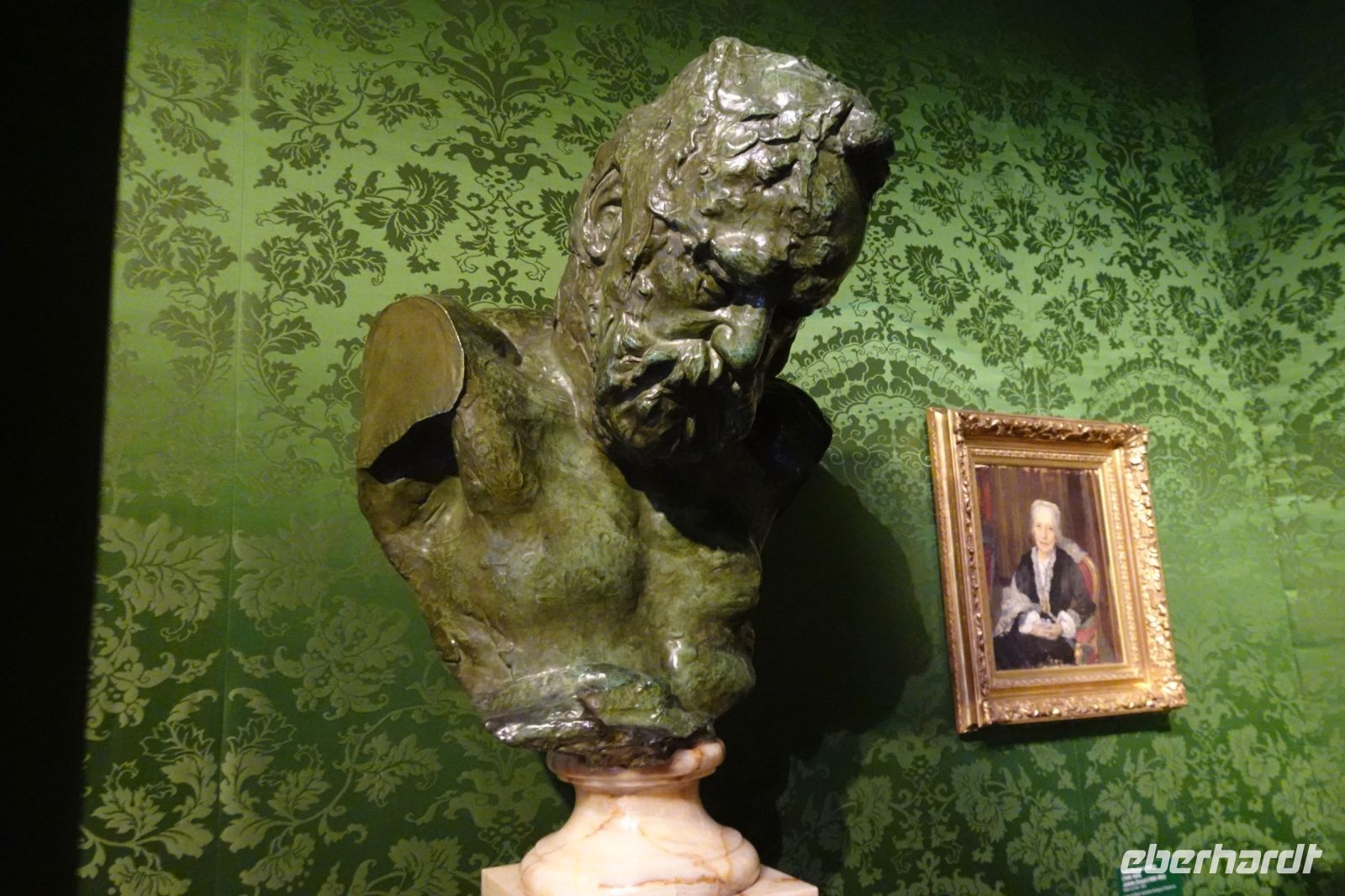 Tag 3, 30.12.2023 Im Musée Victor Hugo, Büste von Rodin