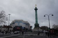 Tag 3, 30.12.2023 Place de la Bastille mit Opéra und Siegessäule