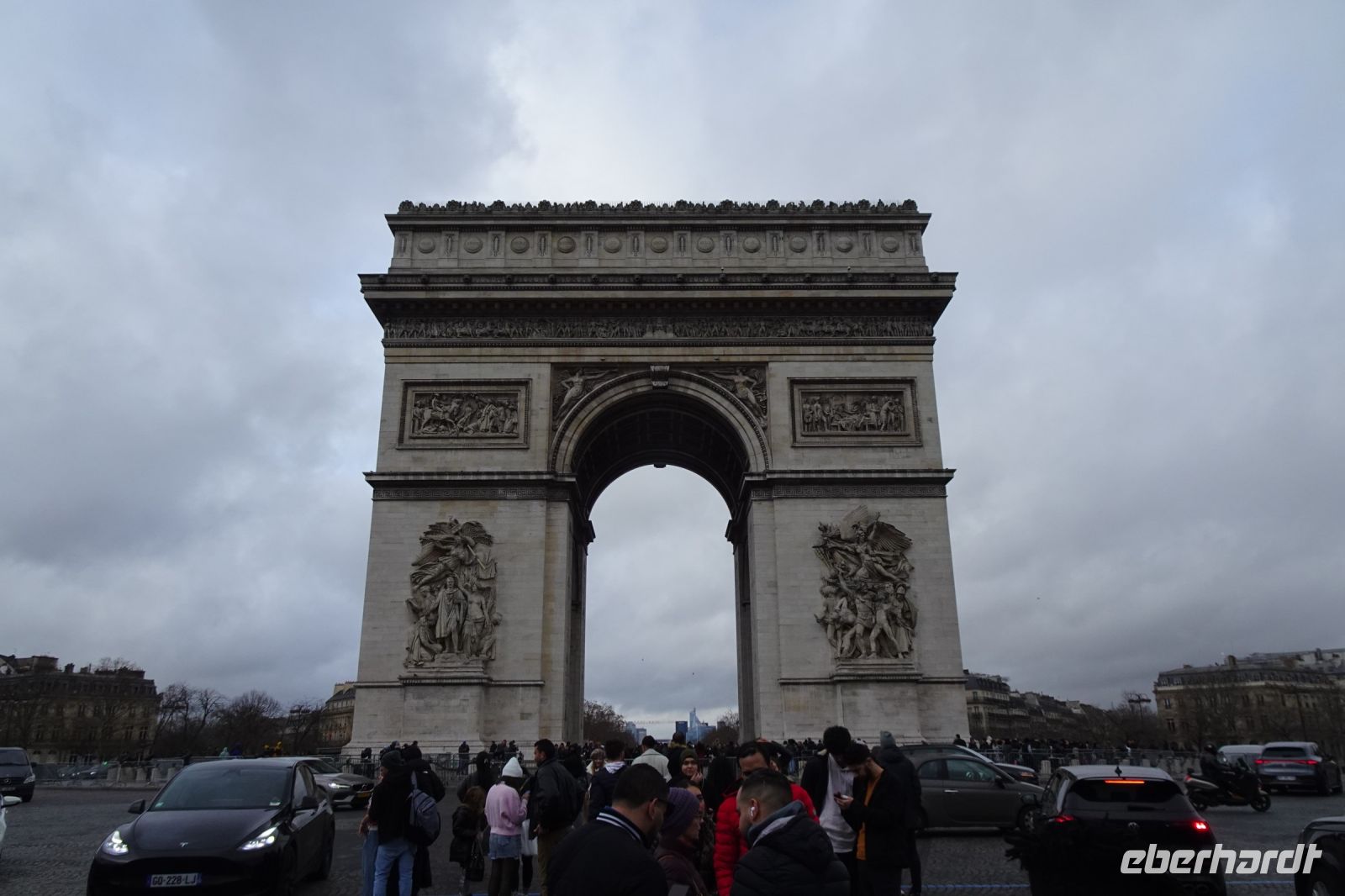 Tag 3, 30.12.2023 Arc de Triomphe