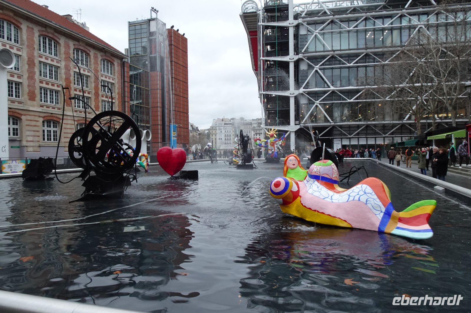 Tag 3, 30.12.2023 Strawinsky Brunnen