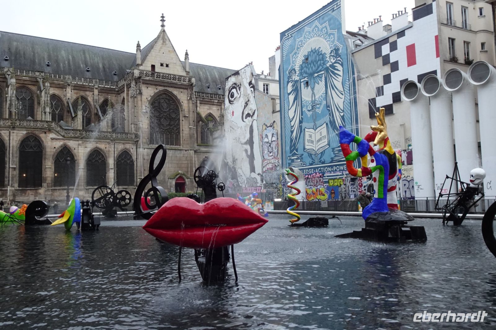 Tag 3, 30.12.2023 Strawinsky Brunnen