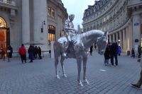 Tag 3, 30.12.2023 Der Reiter von Charles Ray 