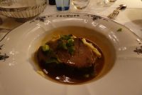 Tag 3, 30.12.2023 Menu Philosoph im Procop, Paleron de Boeuf