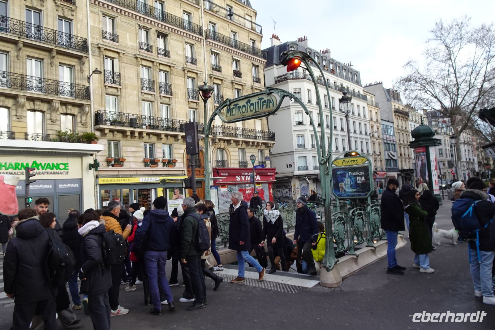 Tag 4, 31.12.2023 Métrostation am Montmartre