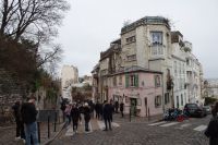Tag 4, 31.12.2023 Entdeckungsspaziergang über den Montmartre, La Maison rose