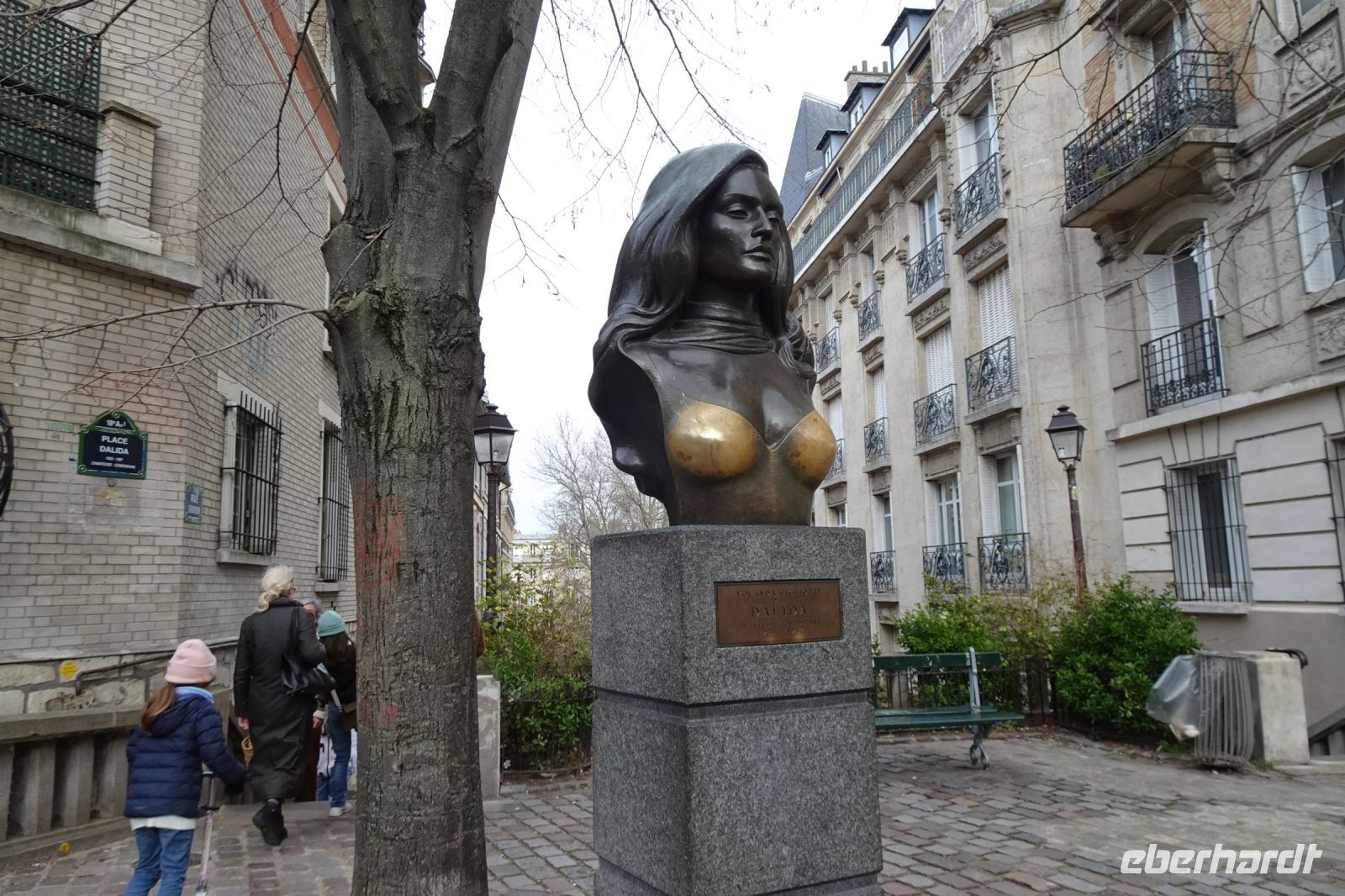 Tag 4, 31.12.2023 Entdeckungsspaziergang über den Montmartre, Dalida