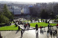 Tag 4, 31.12.2023 Entdeckungsspaziergang über den Montmartre, Blick über die Stadt