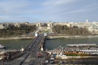 Tag 5, 01.01.2024:  Blick vom Eiffelturm