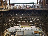 Tag 5, 01.01.2024: Blick vom Eiffelturm, Detail