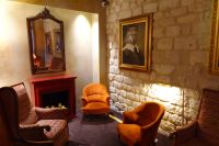 Tag 6 02.01.2024  gemütliche Lobby im Hotel St. Paul