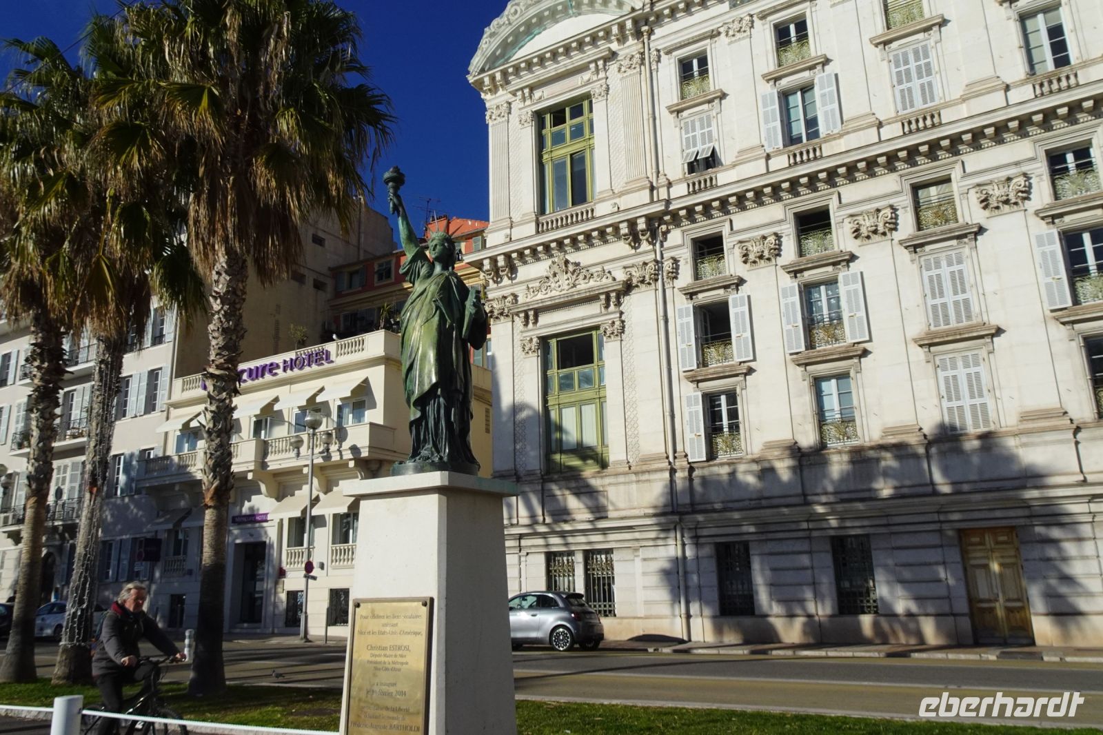Tag 1 23.01.2024 Spaziergang aus der Promenade des Anglais, La Liberté