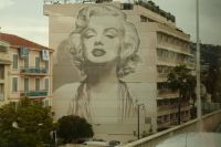 Tag 2 24.01.2024 Streetart in Cannes: Marylin Monroe