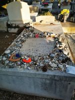 Tag 2 24.01.2024 Grab von Marc Chagall auf dem Friedhof von St. Paul de Vence