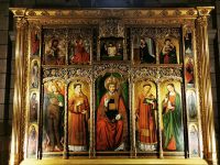 Tag 3 25.01.2024 Monaco. Kathedrale, Nikolaus Retabel