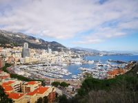 Tag 3 25.01.2024 Monaco. Blick auf Monte Carlo