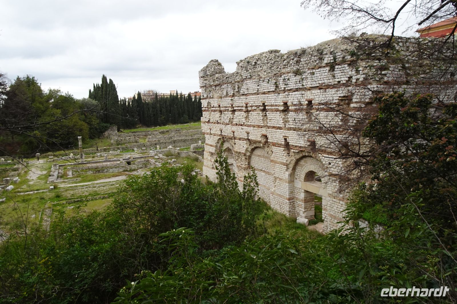 Tag 4 26.01.2024 römische Ausgrabungen in Cimiez