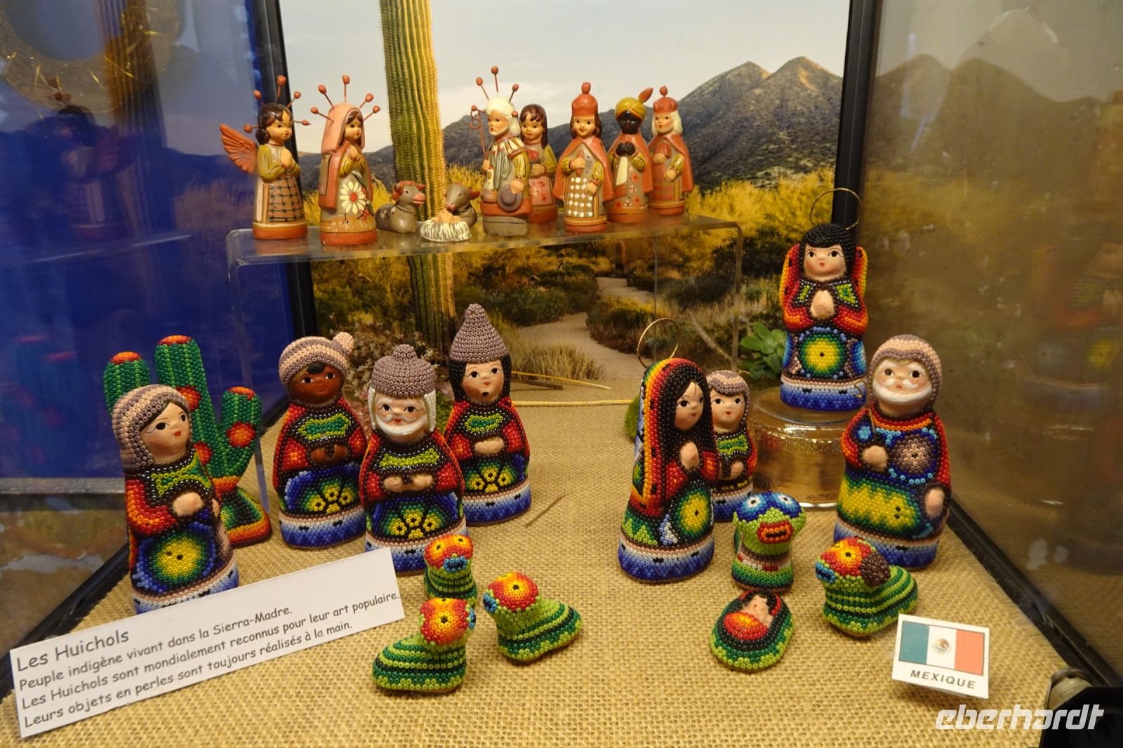Tag 4 26.01.2024 Krippenausstellung im Kreuzgang des Klosters Cimiez 