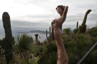 Tag 4 26.01.2024 im Garten von Èze, Skulptur von J.P.Richard