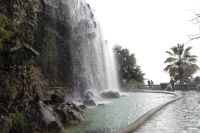 Tag 4 26.01.2024 Spaziergang zum Wasserfall auf dem Burgberg von Nizza