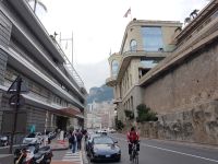 Straße in Monaco