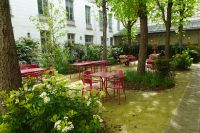 Tag 2, 29.03.2024 Stadtrundfahrt, Innenhof Musée Victor Hugo