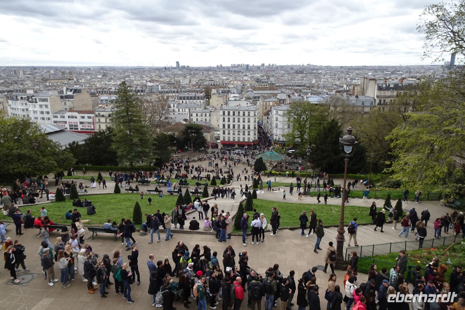 Tag 4 31.03.2024, Blick vom Montmartre