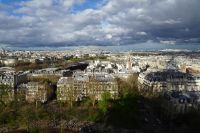Tag 4 31.03.2024, Blick vom Eiffelturm über Paris