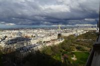 Tag 4 31.03.2024, Blick vom Eiffelturm über Paris