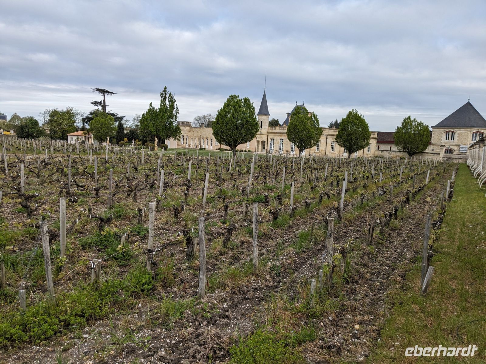 Das Médoc wird vopn Weinfeldern und schlossähnlichen Weingütern geprägt.jpg