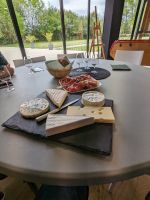 Imbiss bei unserer Weinverkostung. jpg