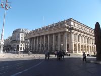 Klassizistisches Grand Theatre in Bordeaux, an dem wir den Stadtrundgang begannen.JPG