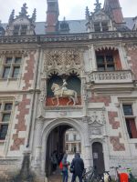 Château Blois: Eingangsportal im Ludwigflügel