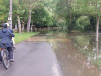 Avoine: Am Ortsaausgang das 1. Mal 