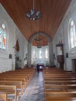 Avoine: Innenansicht der Kirche Sant-Maurice