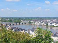 Blick auf Saumur vom Château ais