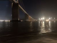 nächtliche Fahrt nach Saint Nazaire