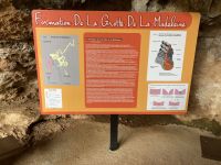 Abstieg in die Grotte de la Madeleine