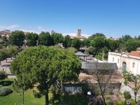 Arles Blick von der Dachterrasse unseres Hotels